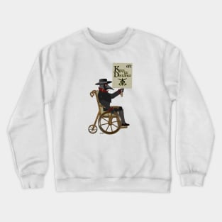 Keep Ye Distance (Rolling Plague Doctor) Crewneck Sweatshirt